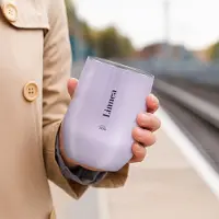 Yoursurprise Tasse de voyage avec couvercle - 350 ml - Violette