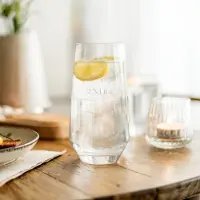 Yoursurprise Gobelet en verre personnalisé - Verre en cristal - 2 pièces