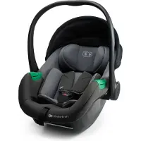 Kinderkraft Car Seat MINK PRO 2 i-Size and base MINK FX 2 SET GREY (Coque auto, Norme ECE R129/i-Size)