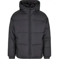 Urban Classics Bunda Basic Puffer Jacket With Hood noir - S