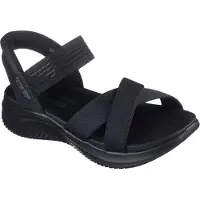 SKECHERS pour femme. 119975 Sandales Slip-ins Ultra Flex 3.0 Never Better noir (38), 3 à 5 cm, Aucun, Casuel