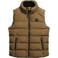 Superdry Sports Vest Marron 2XL Homme