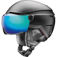 Atomic - Casque de ski/snowboard - Savor Amid Visor HD Black en Laine - Taille 59-63 cm - Noir