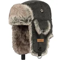 Barts Rib Bomber Beanie Marron Homme,Femme