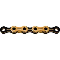 Kmc X11 Sl Ti-n Waxed Chain Doré 118 Links / 11s