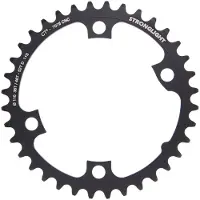 Stronglight Shimano 110 Bcd 46-52t Chainring Noir 36t