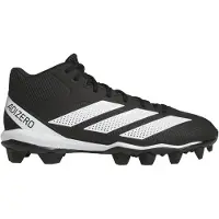Adidas Chaussure de foot 'Adizero Impact.2 Molded' noir / blanc