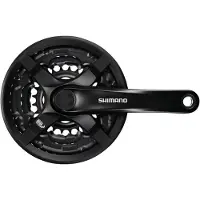 Shimano Tourney Ty501 6-8s Crankset Noir 170 mm / 42/34/24t