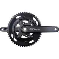 Shimano Cues Fc-u6030-2 9/10s Crankset Argenté 170 mm / 50/34t