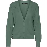 Vero Moda Cardigan 'New Lexsun' vert foncé