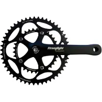 Stronglight Impact 110 Crankset Noir 170 mm / 50/34t