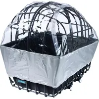 Mijnen Pieper Luna Rear Rain Cover Argenté