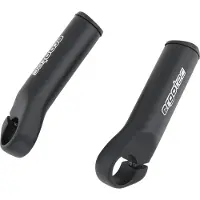 Ergotec Ergo S Bar Ends Argenté