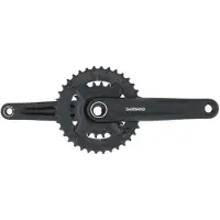 Shimano Altus Mt210 Boost Crankset Noir 175 mm / 36/22t