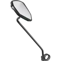 Ergotec M-77l 22.2 Mm Rearview Mirror Argenté