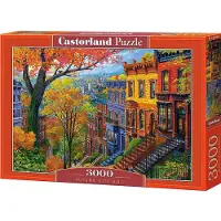 Castorland Puzzle Autumn City Hill - 3000 Teile Puzzlespaß