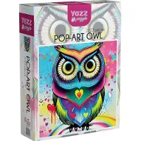 Yazz Puzzle Pop-art Hibou - 1023 pièces jouet coloré