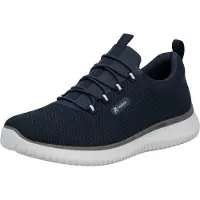 Rieker Chaussons de ville pour hommes, couleur bleue, style décontracté