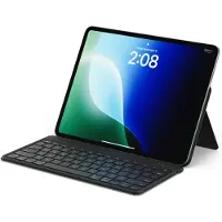 Satechi , clavier QWERTY Bluetooth OnTheGo sans fil avec support, noir