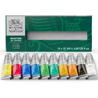Winsor & Newton Winton Peinture à l'huile Tube 37 ml ensemble de 10