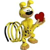 Plastoy Marsupilami : figure Marsupilami avec cur