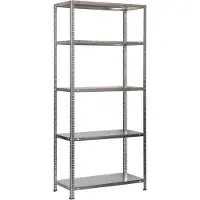 Simon Rack Étagère Métallique Comfort Plus 5/500 2000x1000x500 Mm