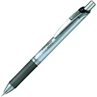 Pentel Crayon m?canique Energize 0,5 mm Argent et noir (PL75-A)