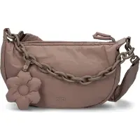Zwei Sac à bandoulière 'Hannah' moka