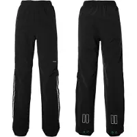 Basil Pantalon de pluie Mosse Women, Jet Black, taille : L