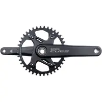 Shimano Cues Fc-u6040-1 9/10/11s Crankset Argenté 170 mm / 40t