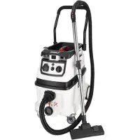Dedra Aspirateur de chantier avec nettoyage automatique du filtre, filtre de classe M, DED6609 (Aspirateur eau et poussière)