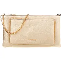 Michael Kors pour femme. 32F5GJ6C8M Sac à bandoulière convertible en cuir doré (OSFA), Casuel