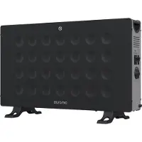Auronic Convecteur - 2000W - Ventilateur intégré - Chauffage électrique - Avec thermostat - Chauffage - Noir