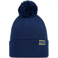Buff Knitted Beanie Bleu Enfants