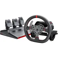 PXN V10 Pro Steering Wheel And Pedals Argenté