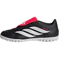 Adidas Chaussure de foot 'Predator Club' rouge / noir / blanc