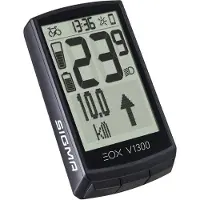 Sigma Eox View 1300 E-bike Cycling Computer Noir