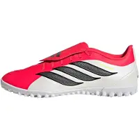 Adidas Chaussure de foot 'Predator Club' rouge / noir / blanc