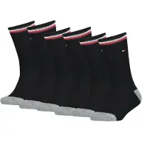 Tommy Hilfiger Chaussettes gris / rouge / noir / blanc