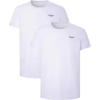 Pepe Jeans T-Shirt noir / blanc
