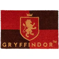 Harry Potter Gryffindor Door Mat Rouge