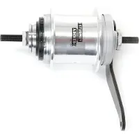 Sturmey Archer Ihs3c Rear Hub Argenté 36H / 163.2 mm