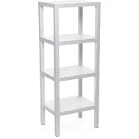 TATAY Lombok 4 Bathroom Shelf Argenté
