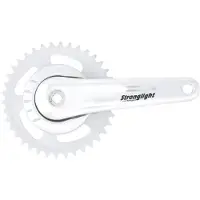Stronglight Twin 1s Crankset Argenté 170 mm / 38t