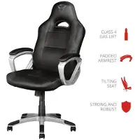 Trust Chaise Gaming Ryon Noire