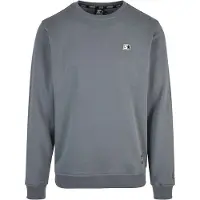 Starter Black Label Sweat-shirt 'Essential' gris argenté / noir / blanc