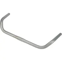 Ergotec 4 62 Mm Handlebar Argenté 25.4 mm / 535 mm