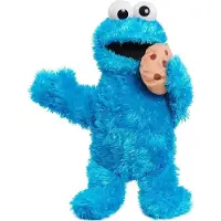 Just Play Peluche Sesame Street 13.5inch Nom Nom Cookie Monster avec sons et mouvements