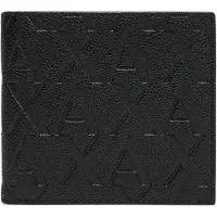Giorgio Armani Porte-monnaies 'Liam' noir