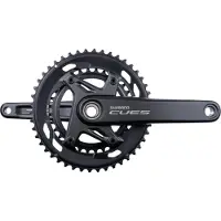 Shimano Cues Fc-u6030-2 9/10s Crankset Argenté 170 mm / 46/32t